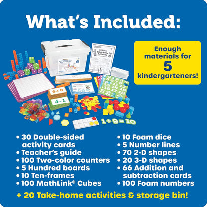 Learning Resources Skill Builders! First Grade Addition and Subtraction - Math Manipulatives, Number Recognition Skills, Classroom Must Haves, Teaching Materials, Back to School Essentials