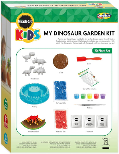 Creative Kids Miracle GRO Dinosaur Garden Kit, Multicolor
