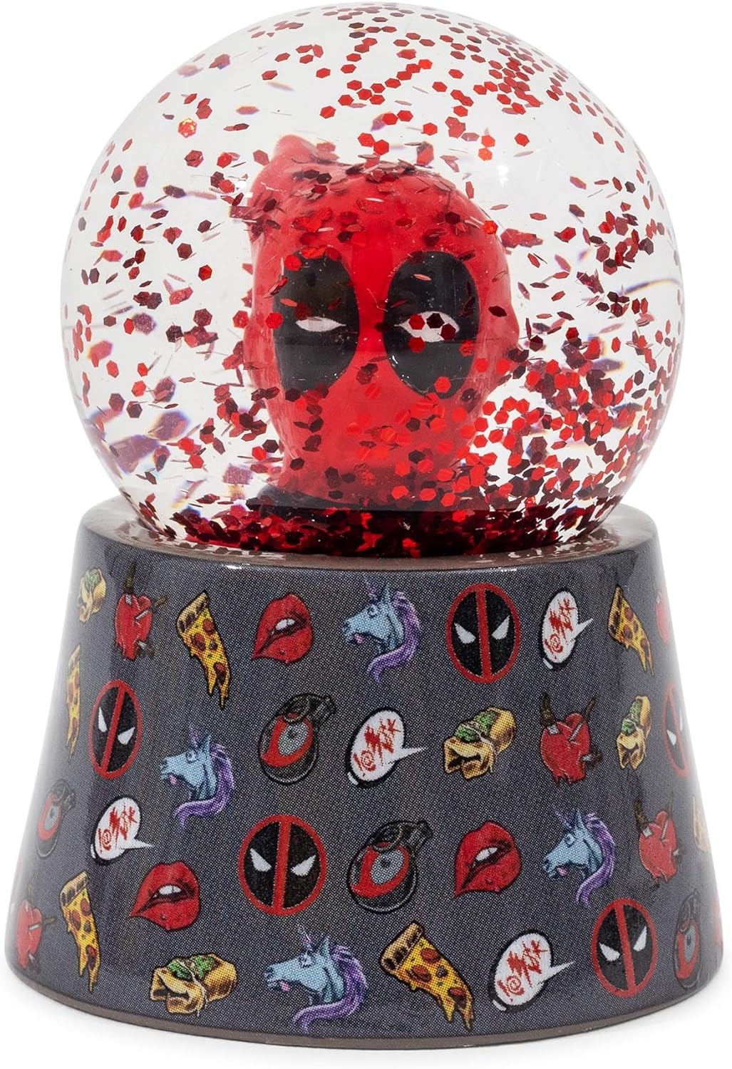 Silver Buffalo Disney Mickey and Friends Mini Light Up Snow Globe│Minnie Mouse│3.8 Inches Tall, 45mm (Small) - Colors A