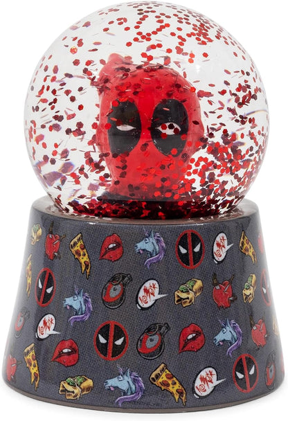 Silver Buffalo Disney Mickey and Friends Mini Light Up Snow Globe│Minnie Mouse│3.8 Inches Tall, 45mm (Small) - Colors A