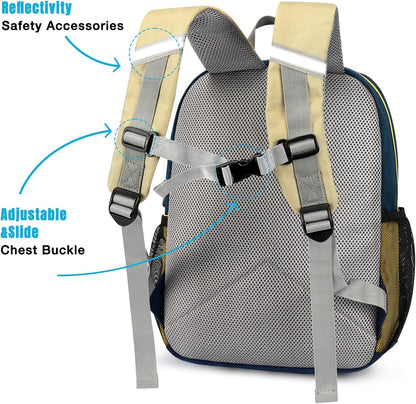 STEAMEDBUN Toddler Backpack Leash for 1-3: Backpack with Leash for Boys Girls - Anti-Lost Harness Backpack for Walking