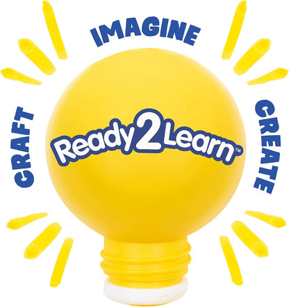 READY 2 LEARN Lacing Alphabet - Uppercase - 26 Letters - 8 Laces - Threading Toy for 3, 4, 5, 6 Year Olds - Fine Motor Skills, Letter Recognition and Early Spelling