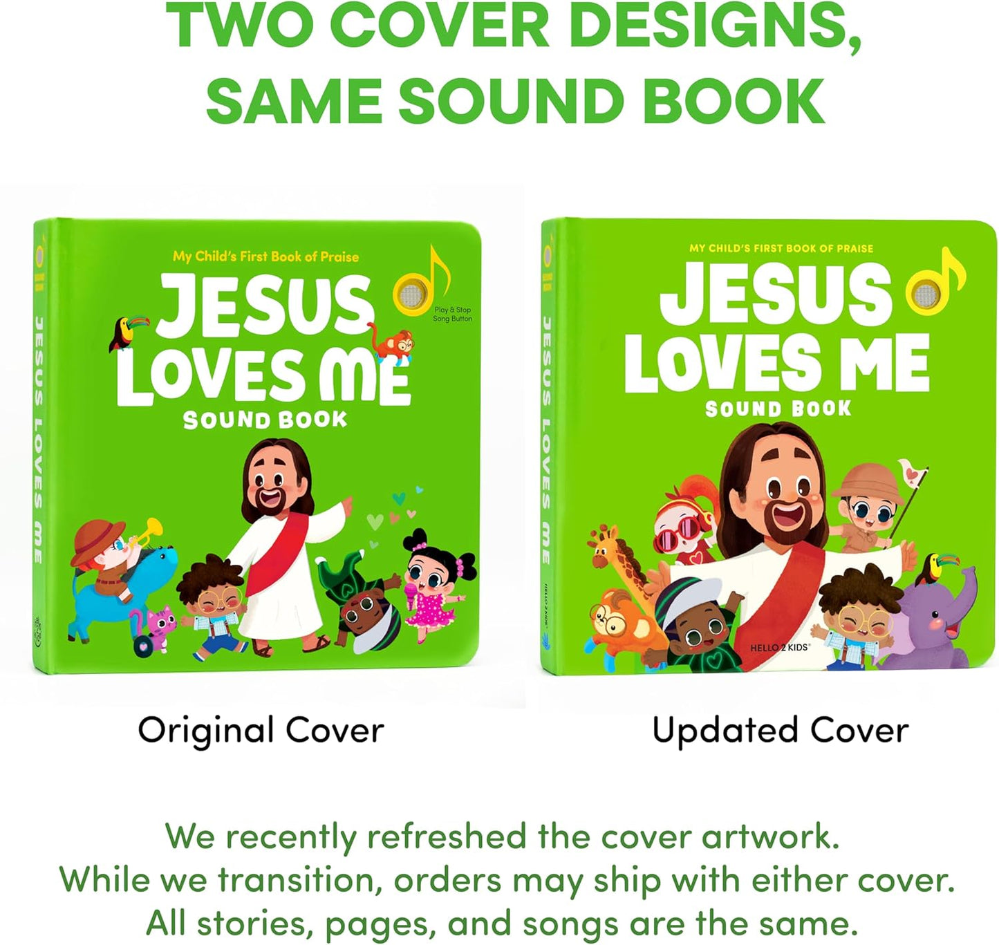 Dance with Jesus Christian Sound Books for Kids - 6 Bible Songs for Toddlers – Christian Gifts for Kids - Baby Bible for Baptism, Christening, Dedication Gifts, Sunday School, Preschool Homeschool