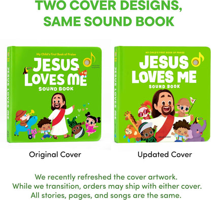 Dance with Jesus Christian Sound Books for Kids - 6 Bible Songs for Toddlers – Christian Gifts for Kids - Baby Bible for Baptism, Christening, Dedication Gifts, Sunday School, Preschool Homeschool