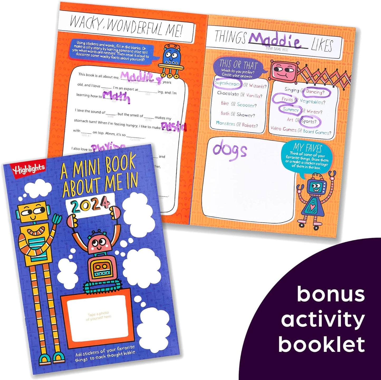 Highlights for Children Puzzle Fun 2025 Books for Kids Ages 6 and Up, 4-Book Set of Brain Teasers, Mazes, Word Puzzles and More Travel-Friendly Screen Free Kids Puzzles