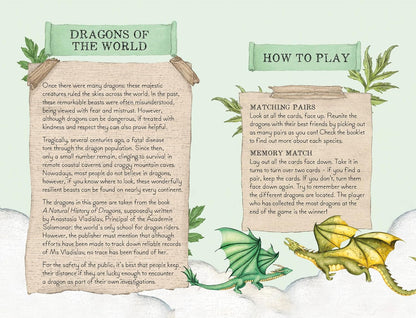 Discover the Dragons: A Memory Game (Folklore Field Guides)