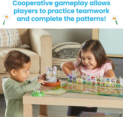 hand2mind Bunny Brunch, Cooperative Board Games, Toddler Educational Toys, Kindergarten Math Games, Preschool Learning Activities, Indoor Recess Games for Classroom, Easter Gifts for Kids