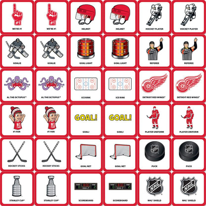 MasterPieces NHL Chicago Blackhawks Matching Game, For Ages 3+ - Fun Family Entertainment for Kids and Adults - Educational, Engaging, and Perfect for Game Night, Interactive Classroom Activities
