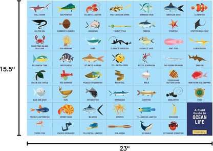 Mudpuppy Arctic Life Search & Find Puzzle, 64 Pieces, 23”x15.5” – For Kids Age 4-7 - Colorful Illustrations of Animals, Fish, Birds Living in the Arctic – Complete Puzzle to Find 40+ Hidden Images