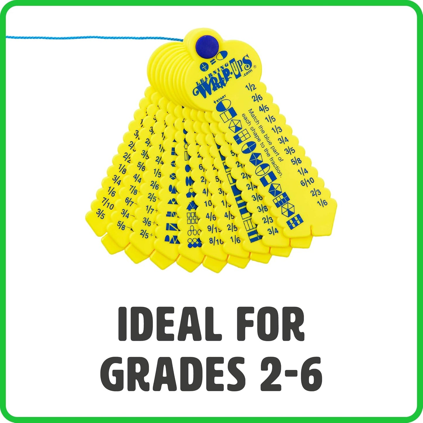 Learning Wrap-Ups Multiplication Keys - Self Correcting Math Tool for Kids Grade Level 2-6