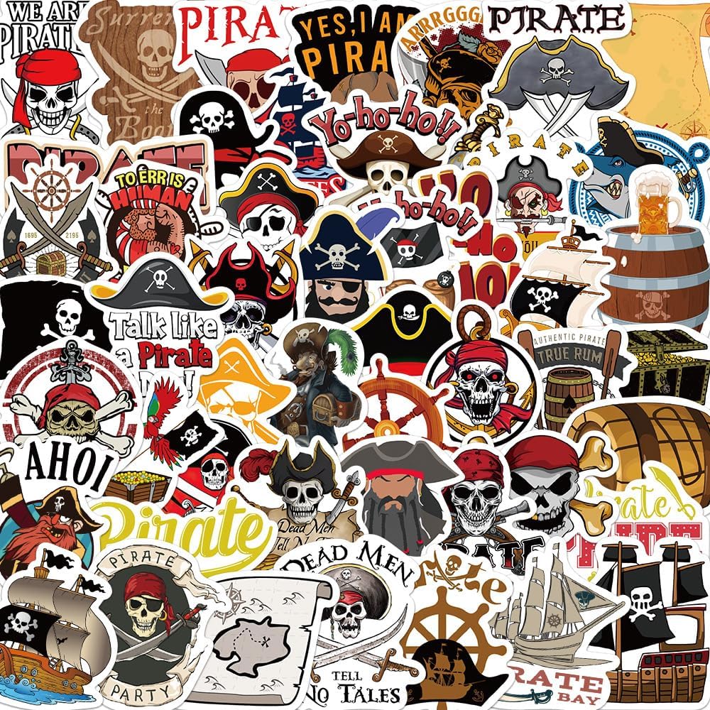 Science Laboratory Stickers, 50pcs Funny Science Laboratory Decals for Kids Teens, Physics Biology Chemistry Experiment Sticker, Waterproof Vinyl Stickers for Water Bottle Laptop Luggage Guitar