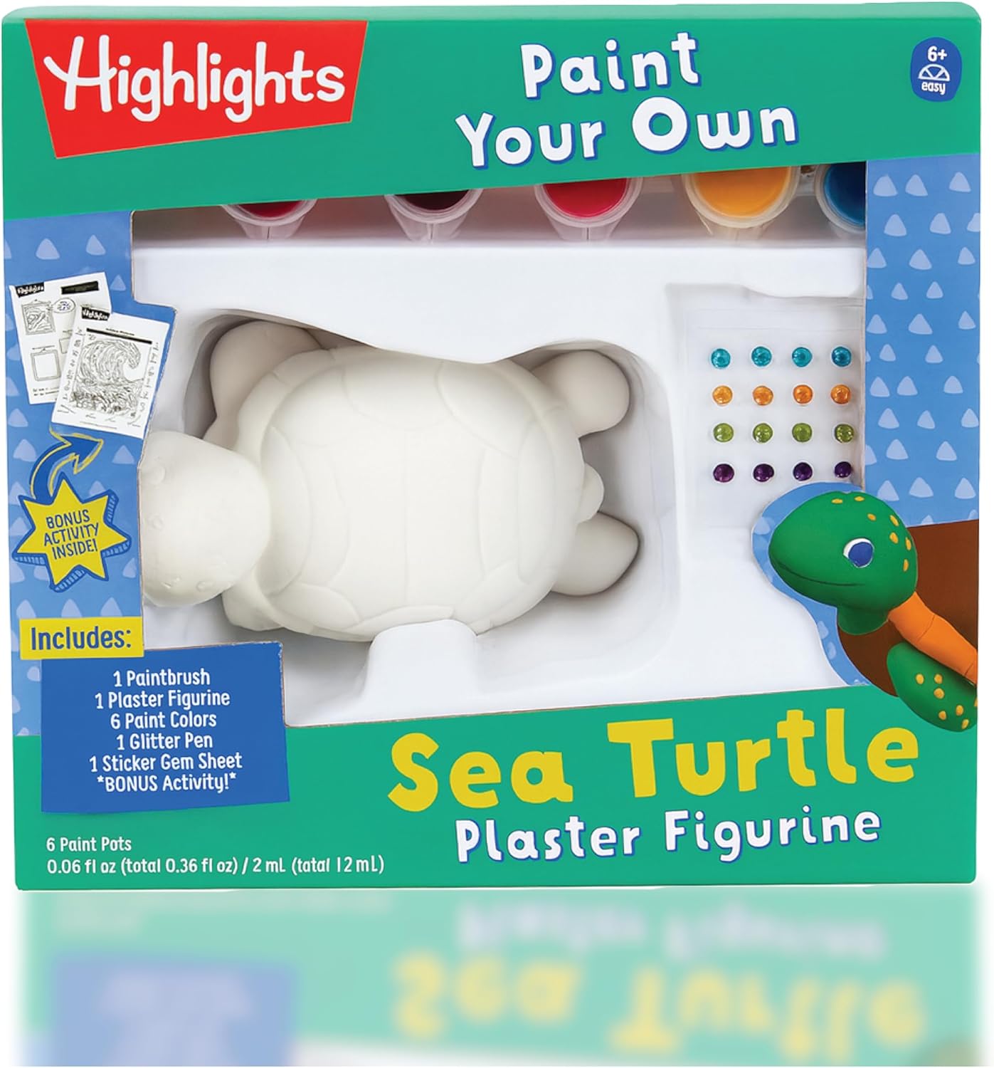 Highlights Paint Your Own Plaster Figurine & Activity Kits – DIY Art Sets with Figurines, Paints, Brush & Bonus Activities – Multiple Themes – Ages 6+