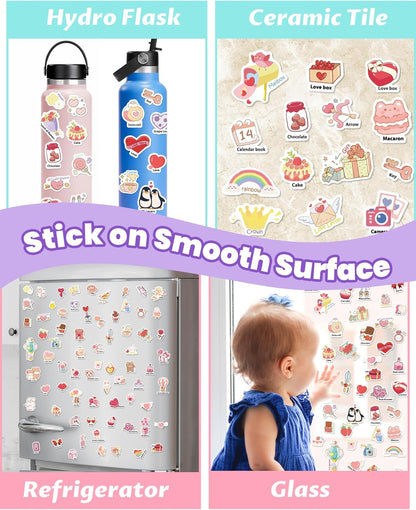 Walenced Reusable Sticker Book for Toddlers, Stickers for Kids, Toddler Sticker Book, Toddler Craft Activities, Toddler Travel Toys Ages 3 and Up Boy Girl Birthday Gifts