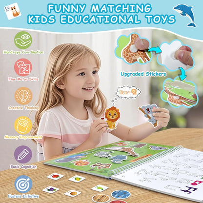 Preschool Dry Erase Learning Workbook for Kids Ages 3-5 – Reusable Tracing Book for Letters A-Z, Shapes & Lines – Use with Dry Erase Markers – Handwriting & Fine Motor Skills Practiceactice