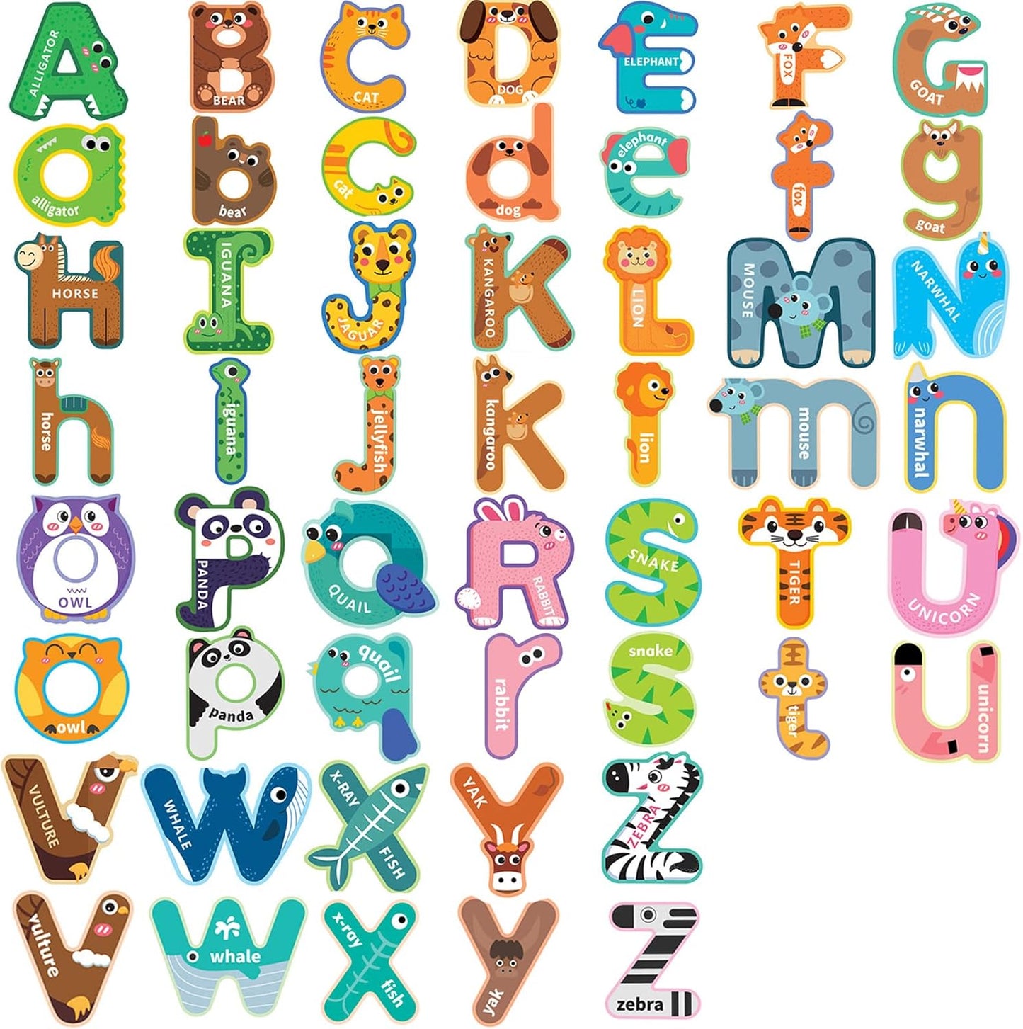 Fridge Magnets for Toddlers 1-3, Alphabet Magnets, Magnetic Alphabet Letters, ABC Magnets for Toddlers 1-3 Refrigerator, Letter Magnets for Fridge, Magnetic Toys for Toddlers 1-3