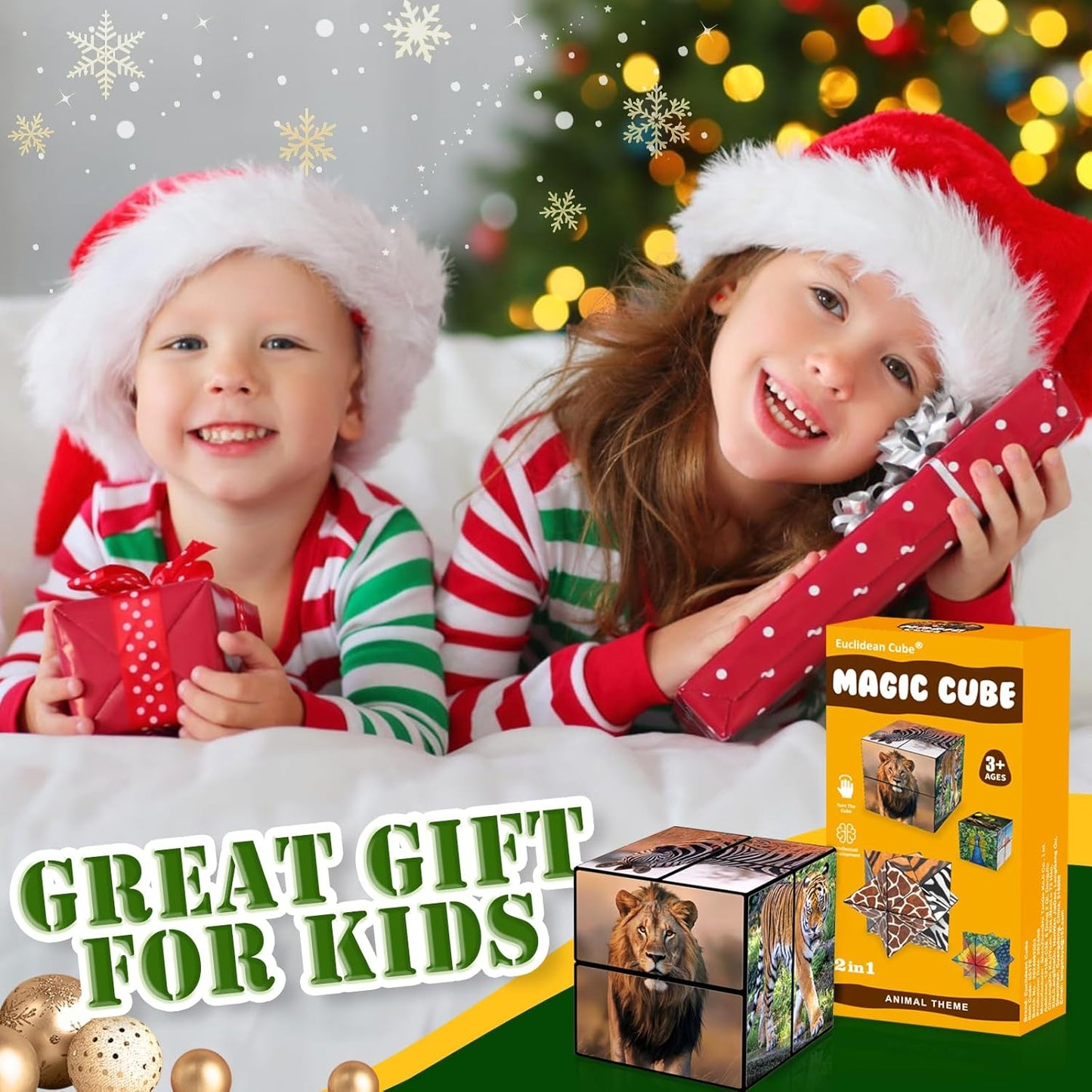 Star Cube Magic Cube Set, 2 in 1 Yoshimoto Cube for Kids and Adults, Toy for Boys and Girls Ages 8-12