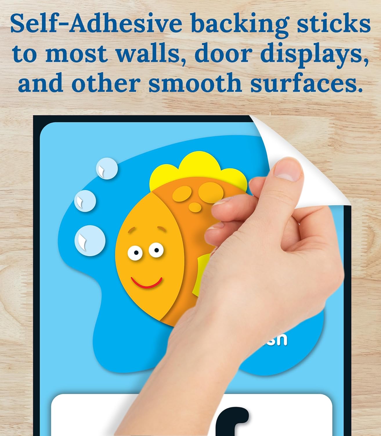 Carson Dellosa Education 26 pc Set of ABC Bulletin Board Decorations aids early learning with bright alphabet visuals and sight word images that help toddlers build strong foundational sound skills.