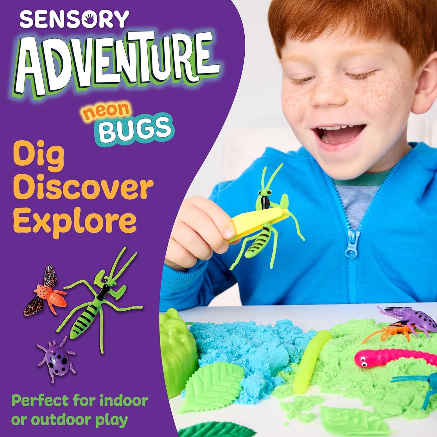 Creativity for Kids Sensory Adventure Axolotls Kit | Dig, Squish & Explore | Screen-Free Outdoor Activity for Kids & Summer Activities for Kids (Ages 4+)