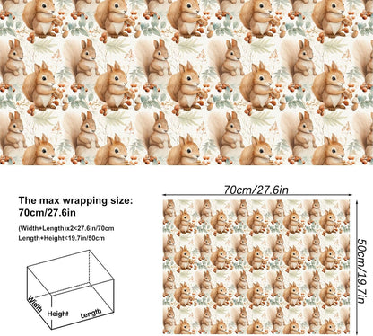 Dtiafu Reversible Building Blocks Wrapping paper Roll for Kids Boys Girls - Boys Birthday Bricks Design Gift Wrap Sheets for Baby Shower Party Craft Supplies(Total 28.5sq.ft)