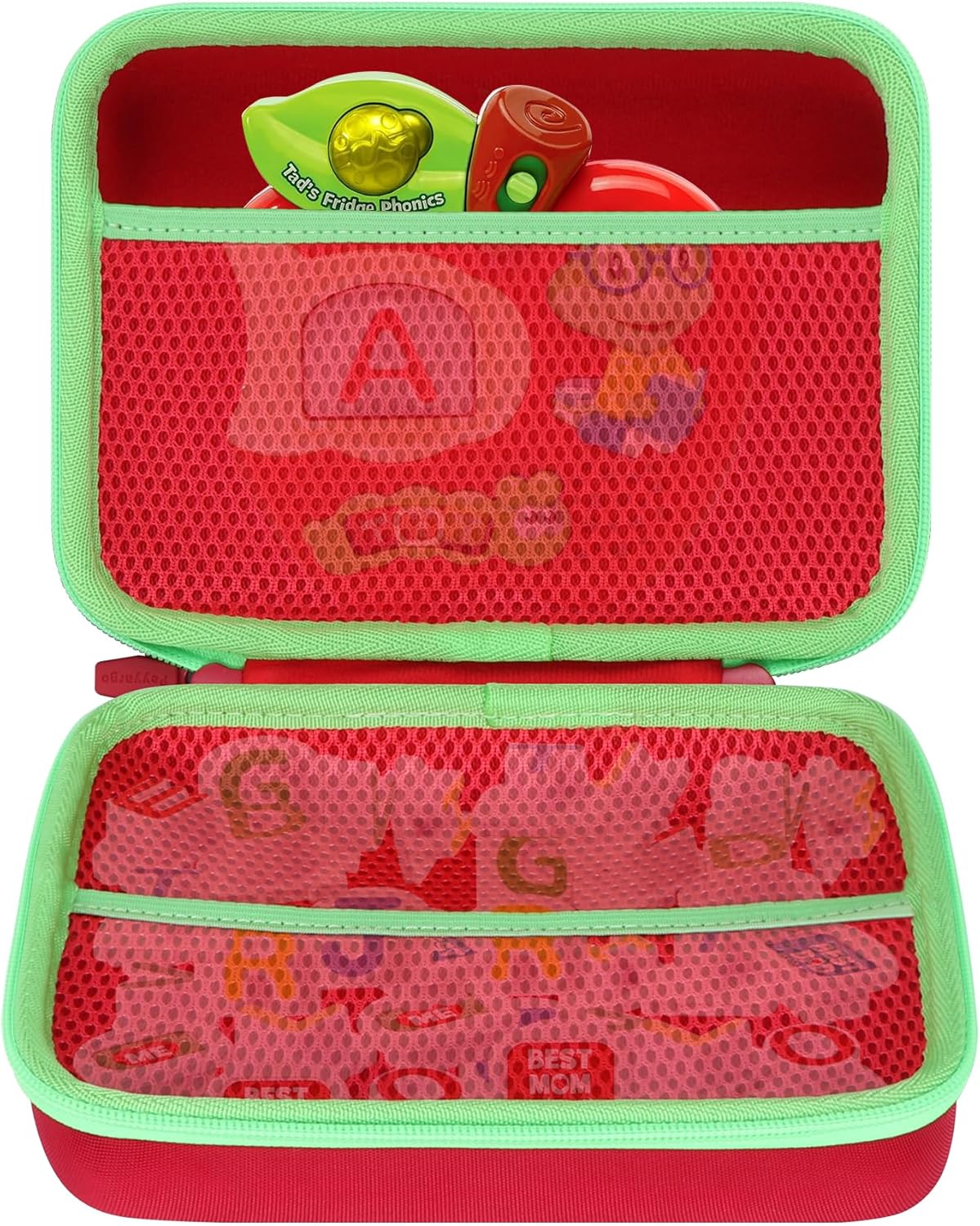 Storage Case Compatible with Leapfrog Fridge Phonics Magnetic Letter Set (Blue + Yellow)