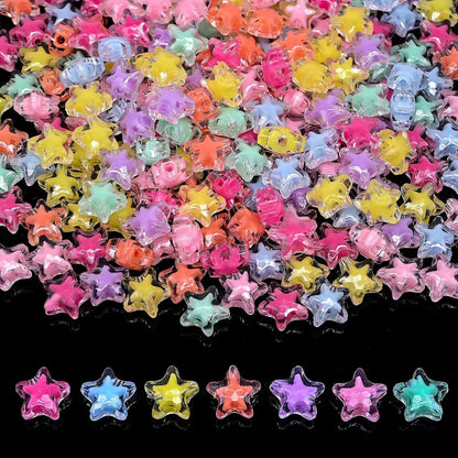 200g+ Candy Bulk Assorted Cute Kandi Beads for Jewelry Making, Bracelet Making Kit, Craft Supplies Charm Beads(Mixed II)