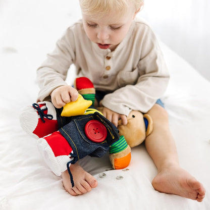 Melissa & Doug K's Kids - Teddy Wear Stuffed Bear Educational Toy