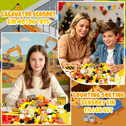 307 Pcs St. Patrick's Day Sensory Bin Filler Shamrock Fine Motor Sensory Bin Items Includes Pom Poms Irish Shamrock St. Patrick's Hat Resin Animals for Counting Sorting Training