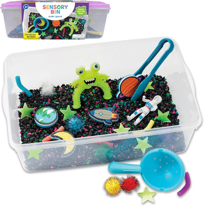 Creativity for Kids Sensory Bin: Dinosaur Dig - Toddler Sensory Toys, Sensory Bin Filler and Toddler Activities for Boys and Girls, Dinosaur Toys for Kids Ages 3-5+