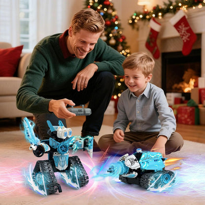 3 in 1 Robot Building Kits for Kids - STEM Birthday Gifts for 6 7 8 9 10 11 12+ Year Old Boys - Educational DIY Science Projects, Robotics Toys with APP & Remote Control