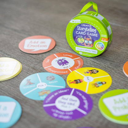 Open The Joy - Creative Storytelling Card Game for Kids, Family Fun Educational Activity to Explore Feelings and Expressions - Ages 4 and Up