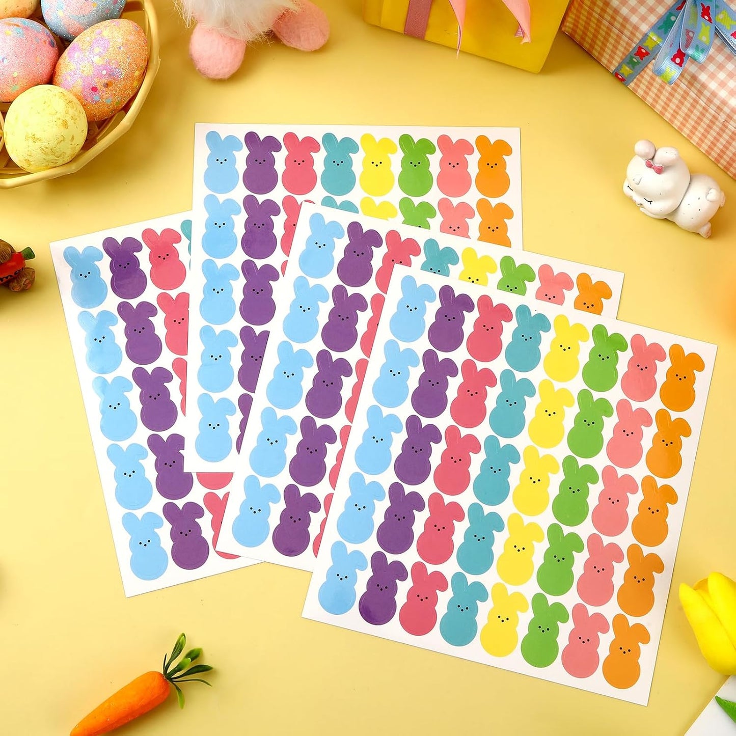 JULMELON 672 PCS Valentines Day Heart Stickers for Kids Conversation Heart Stickers Removable Labels Cards for Candy Envelopes Gifts Classroom Valentine’s Day Party Decorations