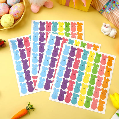 JULMELON 672 PCS Valentines Day Heart Stickers for Kids Conversation Heart Stickers Removable Labels Cards for Candy Envelopes Gifts Classroom Valentine’s Day Party Decorations