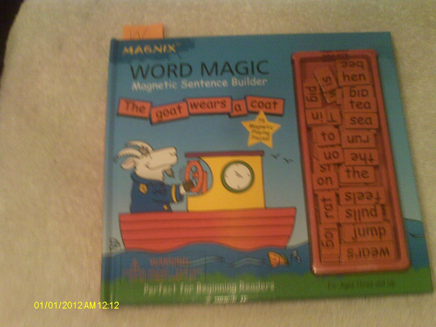 Word Magic, Magnetic Sentence Builder