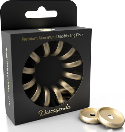 Discagenda Discbound Discs (Gold, 9 Piece 1.65in)