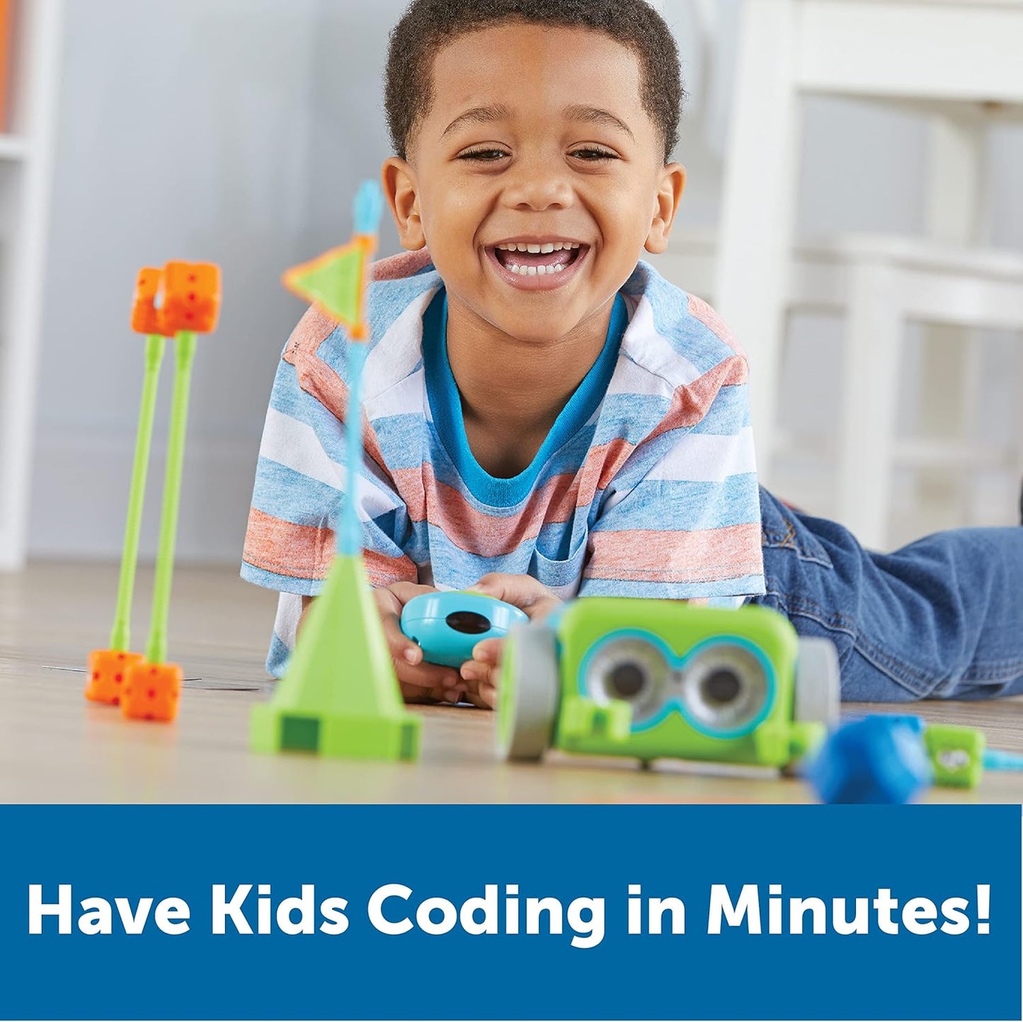 Learning Resources Botley the Coding Robot - Code Games for Boys and Girls, Robotics for Kids, STEM Programming, Scientific Building Toys, Engineering Gift Set