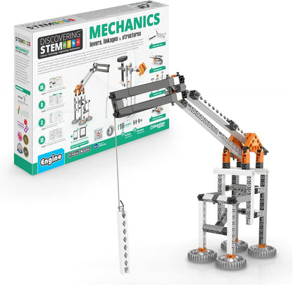 Engino- STEM Toys, Structures, Buildings & Bridges, Building Toys for Kids 9+, STEM Projects, Creative Engineering Kit, Gifts for Boys & Girls (9 Model Options)