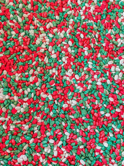 Fall Themed Sensory Beans - Colorful Sensory Bin Filler - 4 Cups