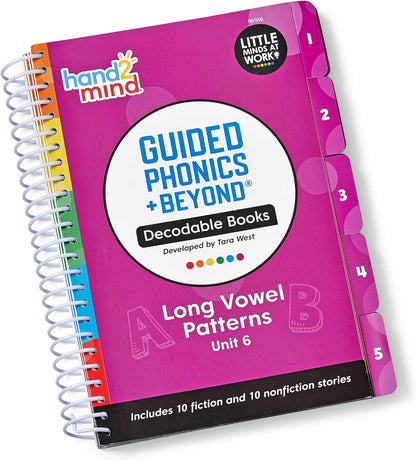 hand2mind Guided Phonics + Beyond Decodable Books Unit 2, CVC Books for Beginning Readers, Science of Reading Classroom Materials, Learn to Read Leveled Readers, Preschool Curriculum for Teachers