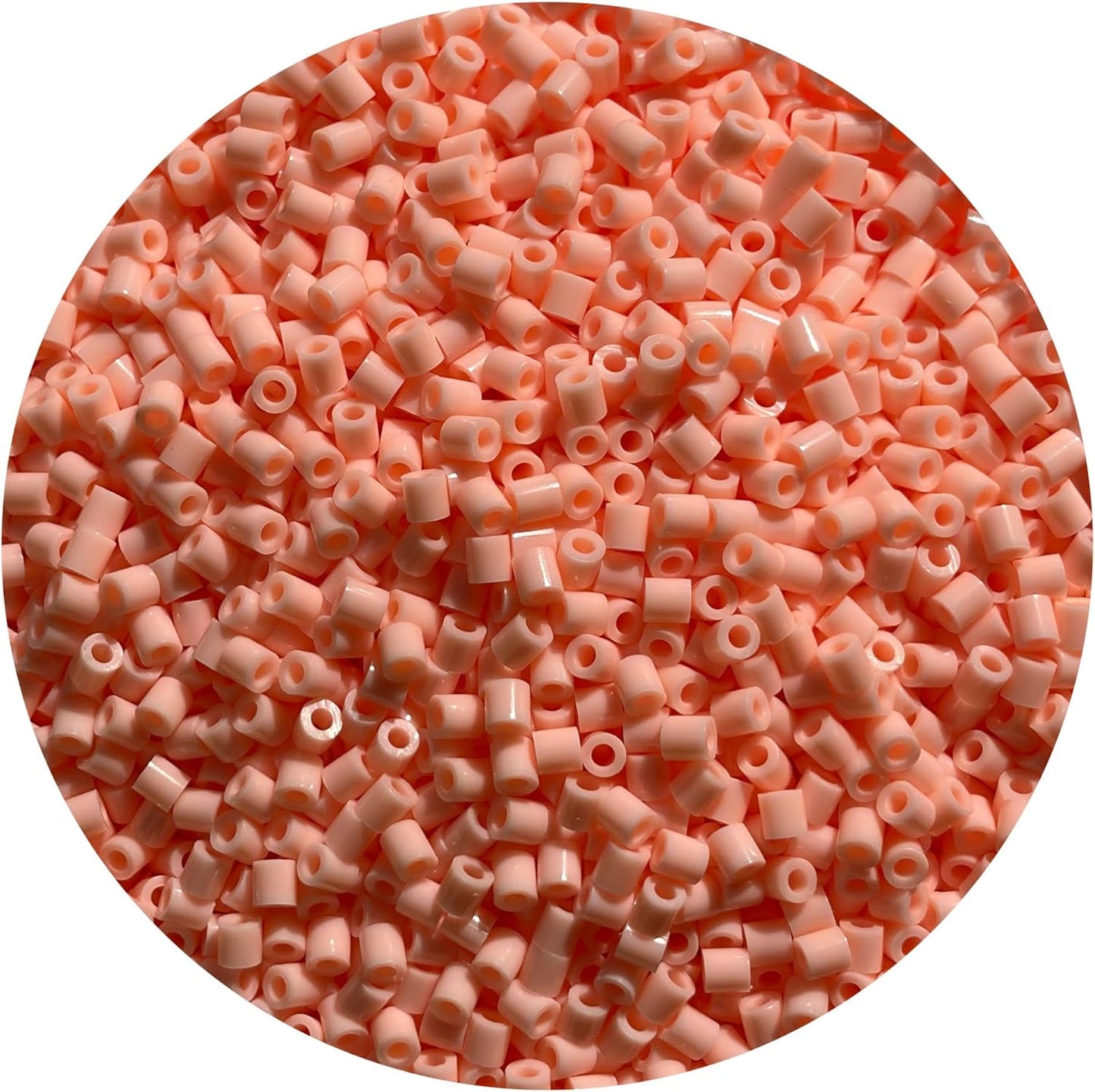 OEEKOI 5500Pcs Fuse Beads - 5mm Bulk Melting Beads for Crafts, Ideal for Christmas Birthday Gifts,Clear