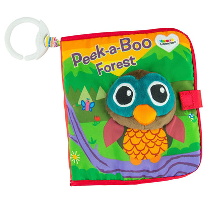 Lamaze Fun with Colors Soft Baby Book - High Contrast Baby Book with Crinkly Cloth Pages - Sensory Books for Babies Ages 6 Months and Up