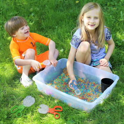 Bug Catcher Scoopers for Kids, 4PCS Handy Scoopers for Bug Catching, Fine Motor Skills Toys for Children Ages 3+