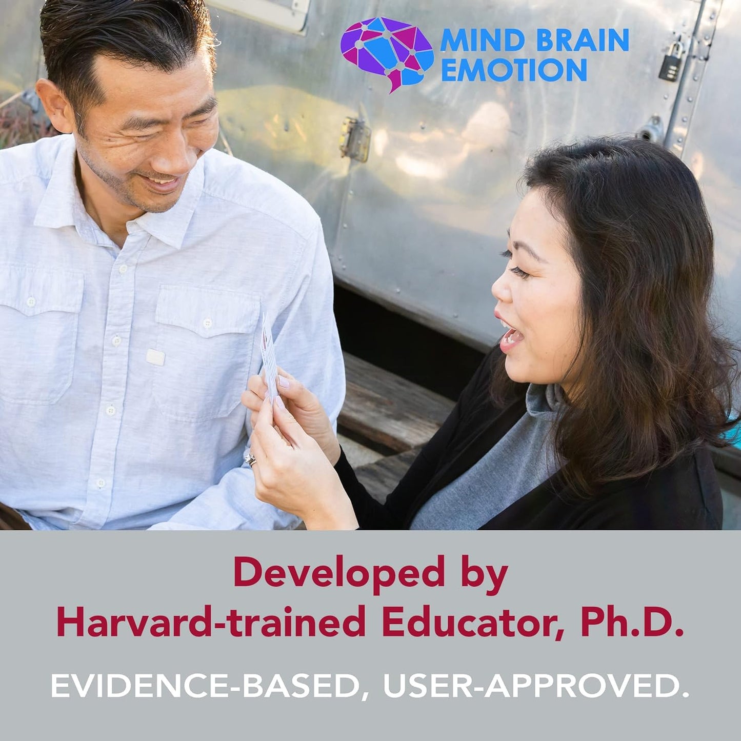 Mind Brain Emotion 52 Essential Conversations for Home, Therapy, Speech, School Classroom - Conversation Cards for Kids, Family, Teacher & Counselor to Build Growth Mindset & Communication Skills