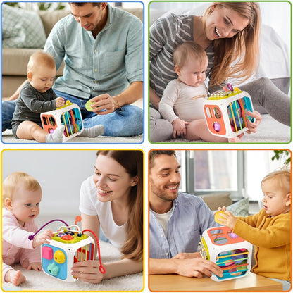 MINGKIDS Baby Toys 12-18 Months,Baby Sensory Fine Motor Skills Developmental Toys,Gifts for 6 9 12 18 Month Age 1 2 3 4 One Two Year Old Boys Girls Kids, multicolor