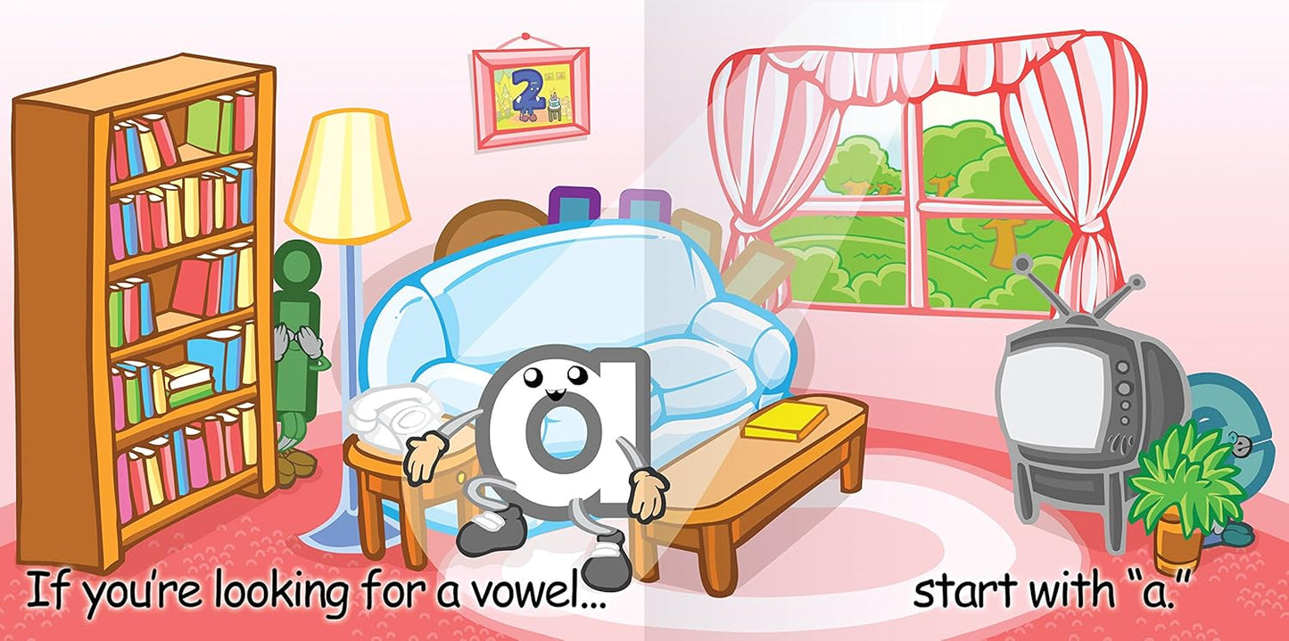 Preschool Prep Company Meet The Vowels Board Book