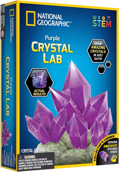 National Geographic Purple Crystal Lab, 12 Pack