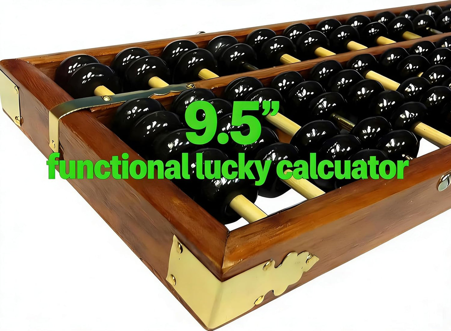 MAGIKON Vintage-Style Chinese Wooden Abacus, Chinese Lucky Calculator