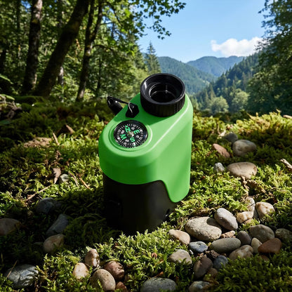 Jetfree Kids Adventure Compact Monocular-Multi-Functional with Compass, LED Signal Light, Telescope Infrared Rays|Small Easy to Carry for Bird Watching,Camping,Hiking,Hunting,Sports Games Concerts