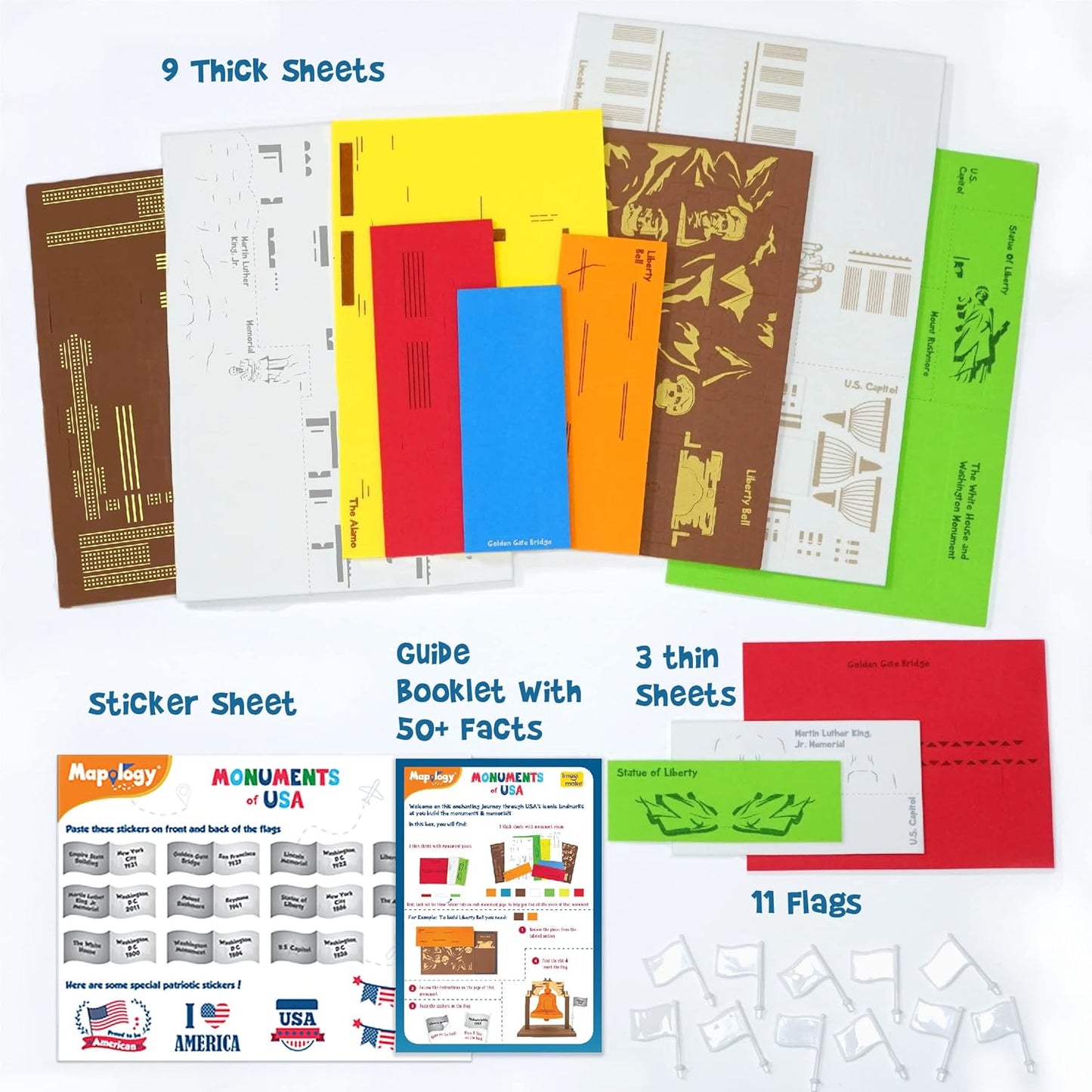 Imagimake Mapology Man's Journey to Moon | NASA Mission Apollo 11 | Rocket & Satellite Model Making Set | Space Toys for ages 8-13 | Educational Science Kits for Kids Age 8-12 | Gifts for Boys & Girls