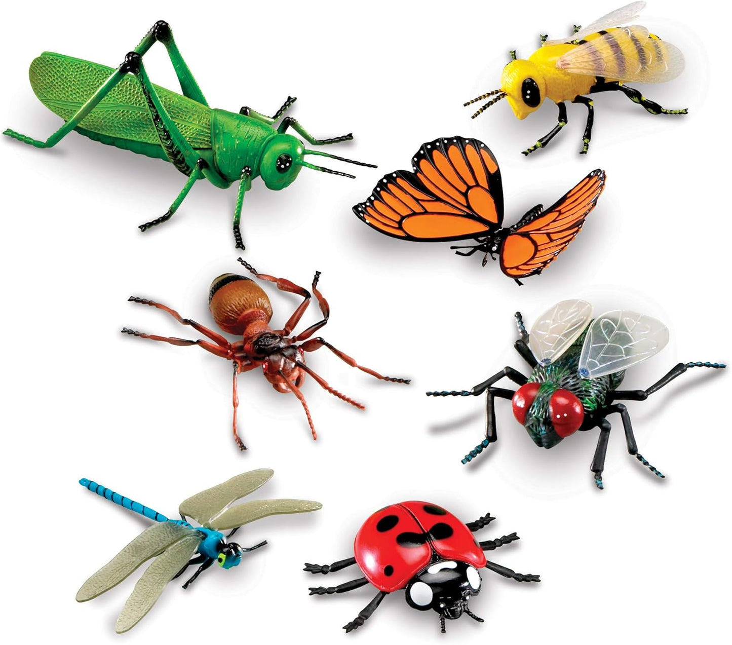 Learning Resources Jumbo Insects - Animal Toys for Kids, Toddler Preschool Science, Fine Motor Skills, Gifts for Boys and Girls, Ages 3+