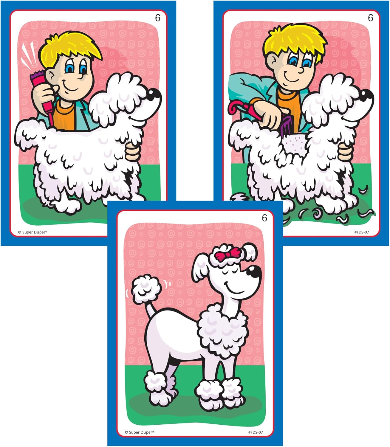 Super Duper Publications | Sequencing Fun Deck Flash Cards | Educational Learning Resource for Children